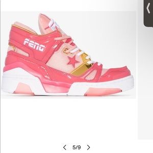 Feng Chen wang converse pink Erx 260 mid sneakers